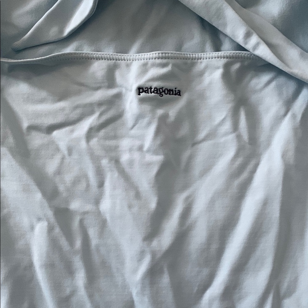 Patagonia Light Blue Halter Dress.